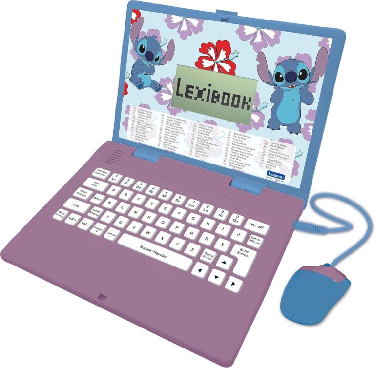 Apprenez en S'amusant : Le Meilleur Ordinateur Éducatif Disney Stitch!