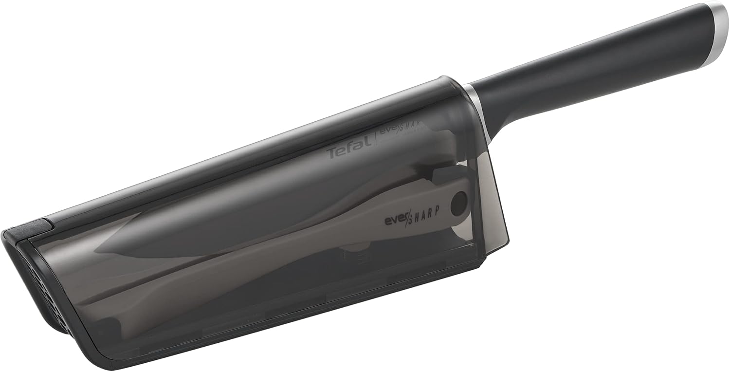 Boostez votre cuisine : le bloc de couteaux Tefal EverSharp, le meilleur allié des chefs !