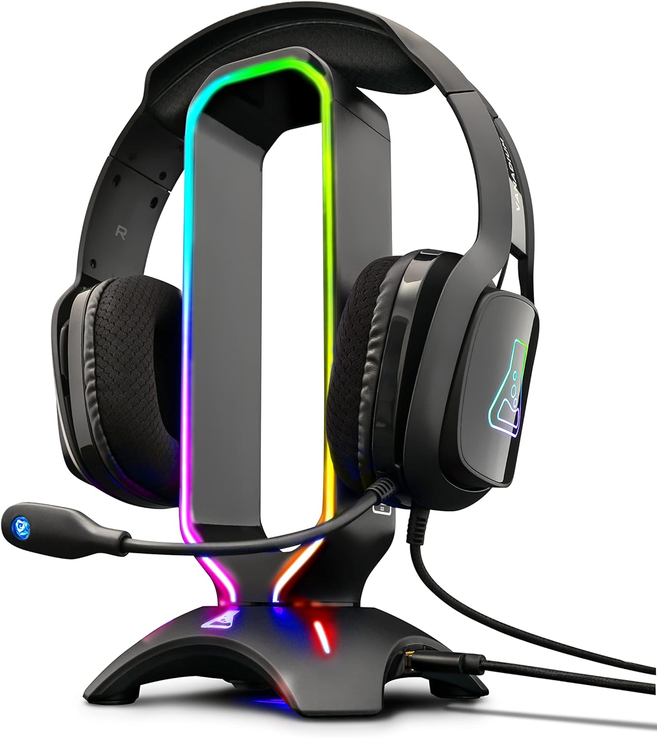 Boostez votre setup gamer avec le K-Stand Radon : le meilleur support casque RGB!