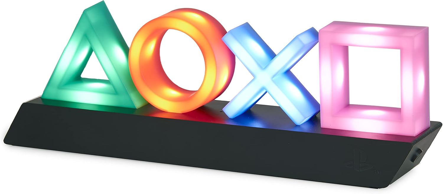 Brillez comme un pro : La Lampe Icône PlayStation qui Enflamme votre Salle de Jeu!
