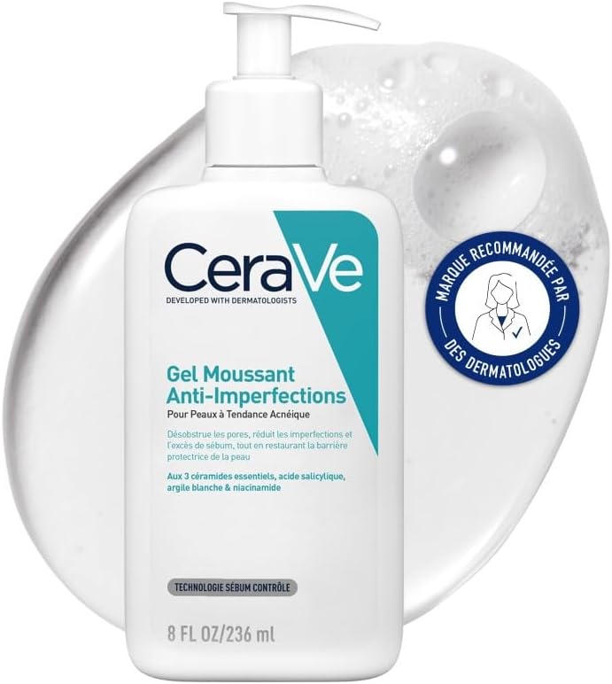CeraVe : Le Gel Moussant Anti-Imperfections qui Révolutionne ta Peau!