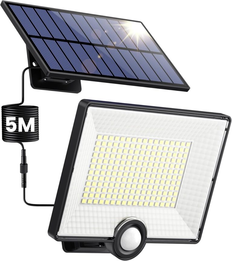 Éclairez Votre Jardin : La Meilleure Lampe Solaire à Détecteur de Mouvement!
