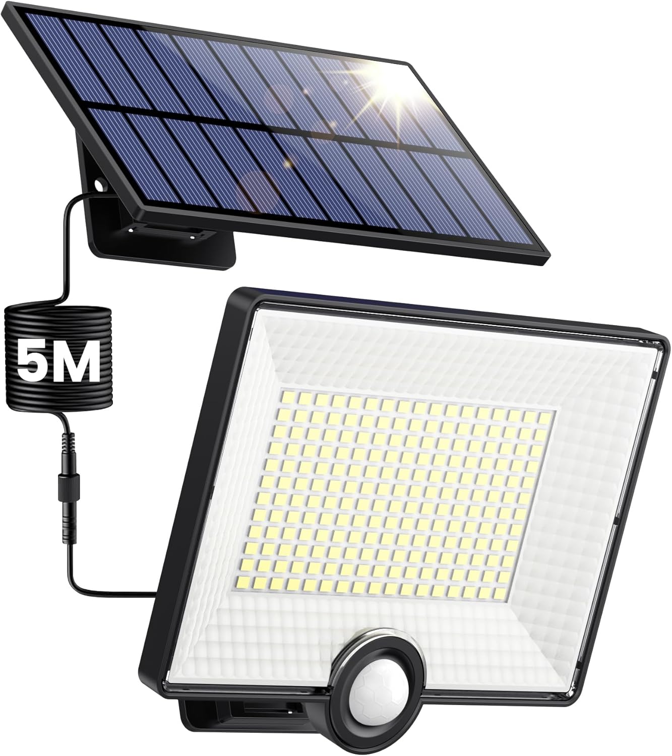 Éclairez Votre Jardin : La Meilleure Lampe Solaire à Détecteur de Mouvement!