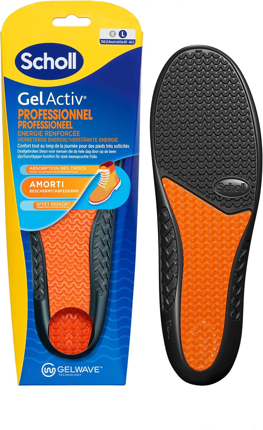 Confort Pro au Travail : Les Semelles Scholl GelActiv qui Changent Tout!