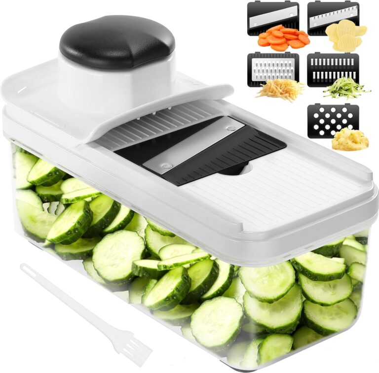 Déchire en Cuisine : La Mandoline Multifonction qui Va Révolutionner Vos Légumes!