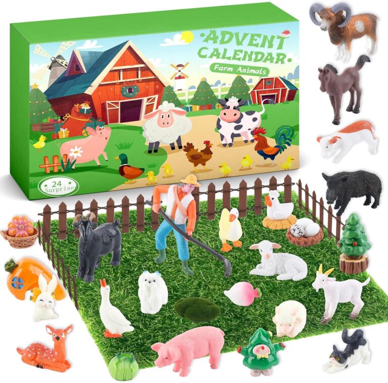 Décomptez Noël avec le Meilleur Calendrier de l'Avent Animaux de la Ferme 2025!