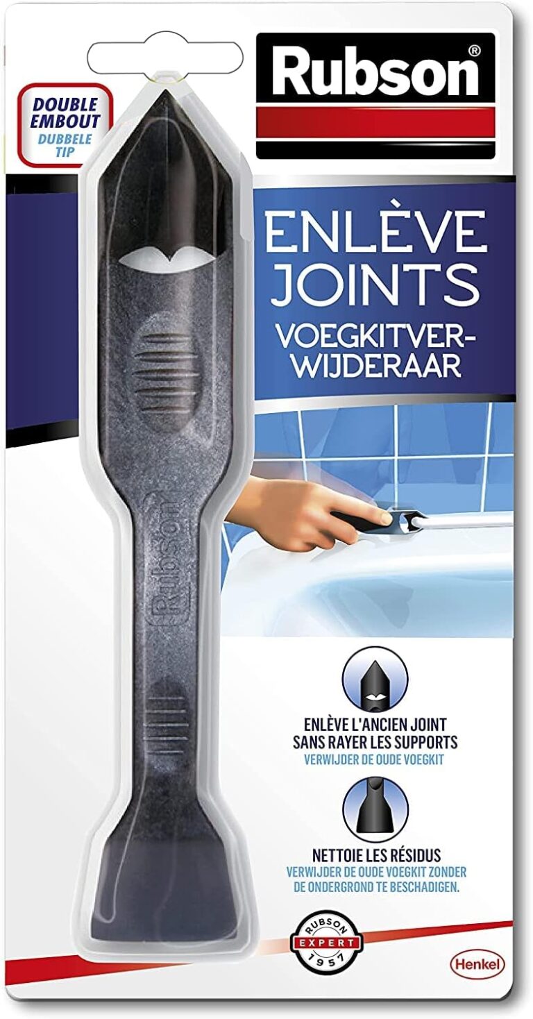 Dites Adieu aux Joints : Le Meilleur Outil Rubson sans Rayures!