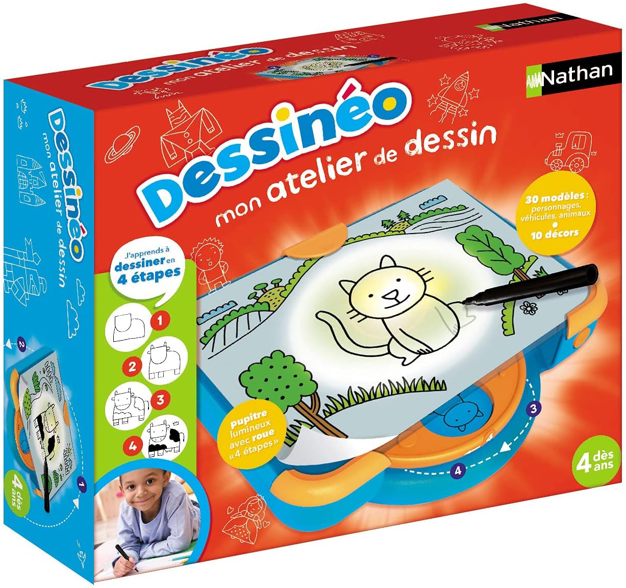 Développez les talents artistiques de votre enfant avec Nathan Dessineo !