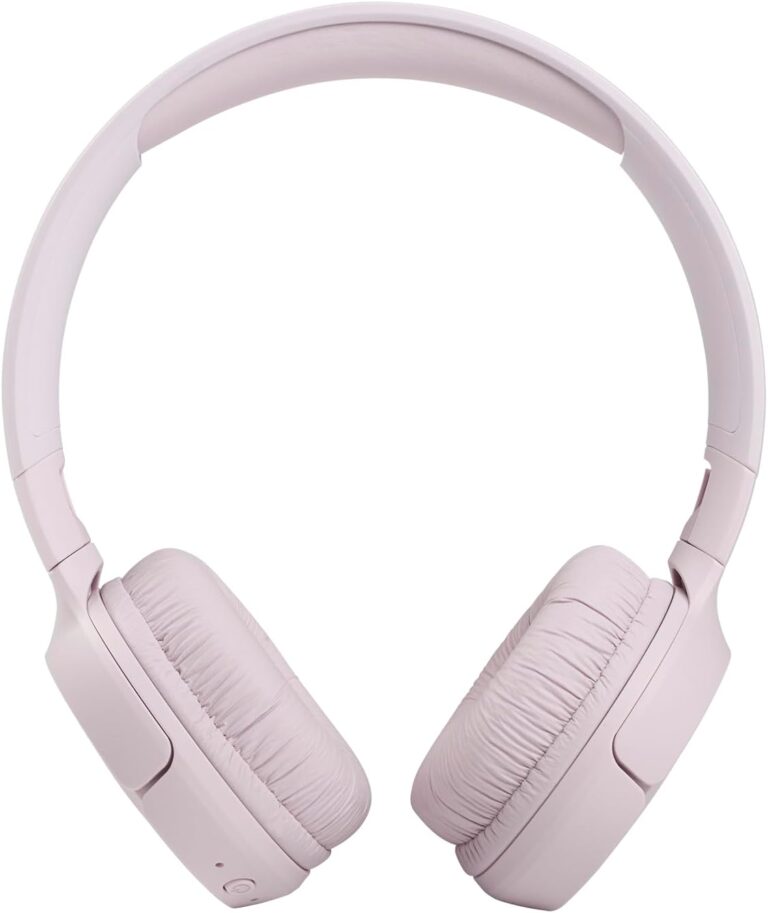 JBL TUNE 510BT : Le Meilleur Casque Bluetooth Rose pour un Son Épatant et 40h d'Écoute!