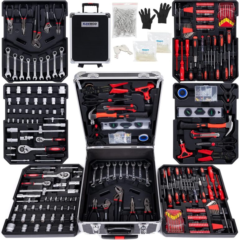 KANWOD : La Valise à Outils Complète pour les Pros et Bricoleurs en Herbe!