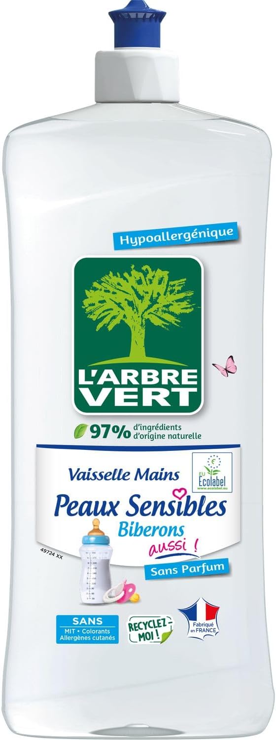 L'Arbre Vert : Le Meilleur Liquid Vaisselle Écolo pour Peaux Sensibles !