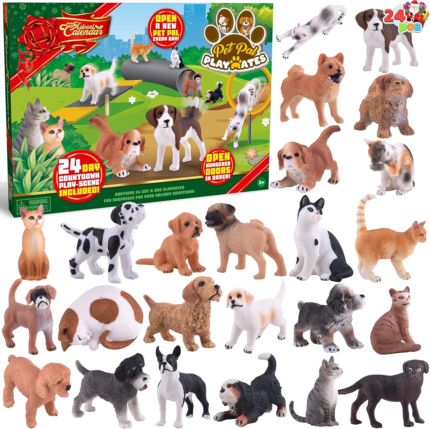 Le Calendrier de l'Avent JOYIN : 24 Jours de Fun Animalier pour les Enfants !
