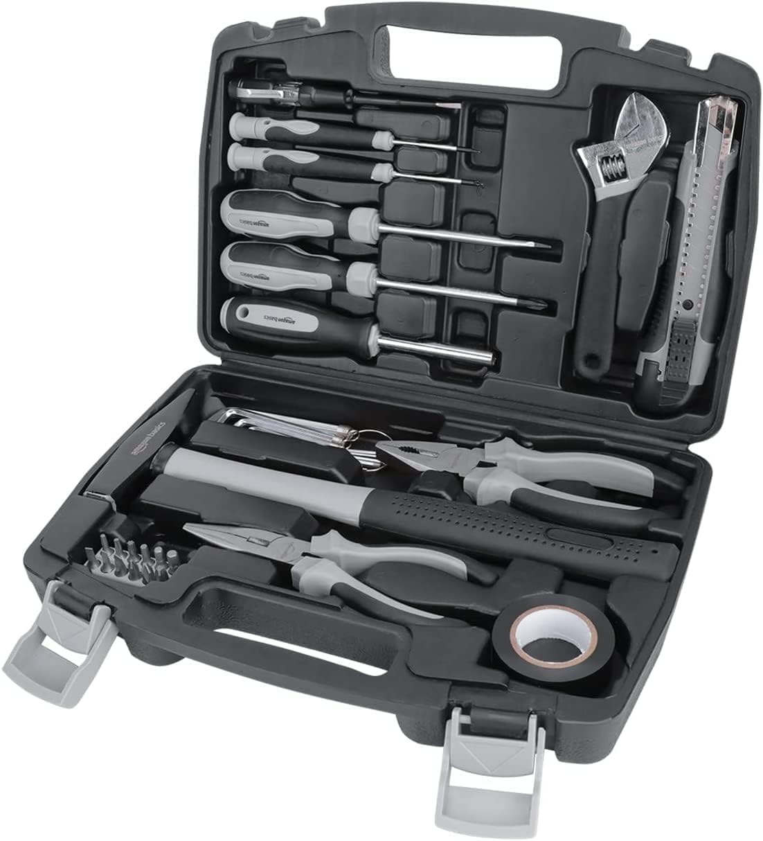 Le kit d'outils Amazon Basics : 32 pièces indispensables pour tous vos projets!