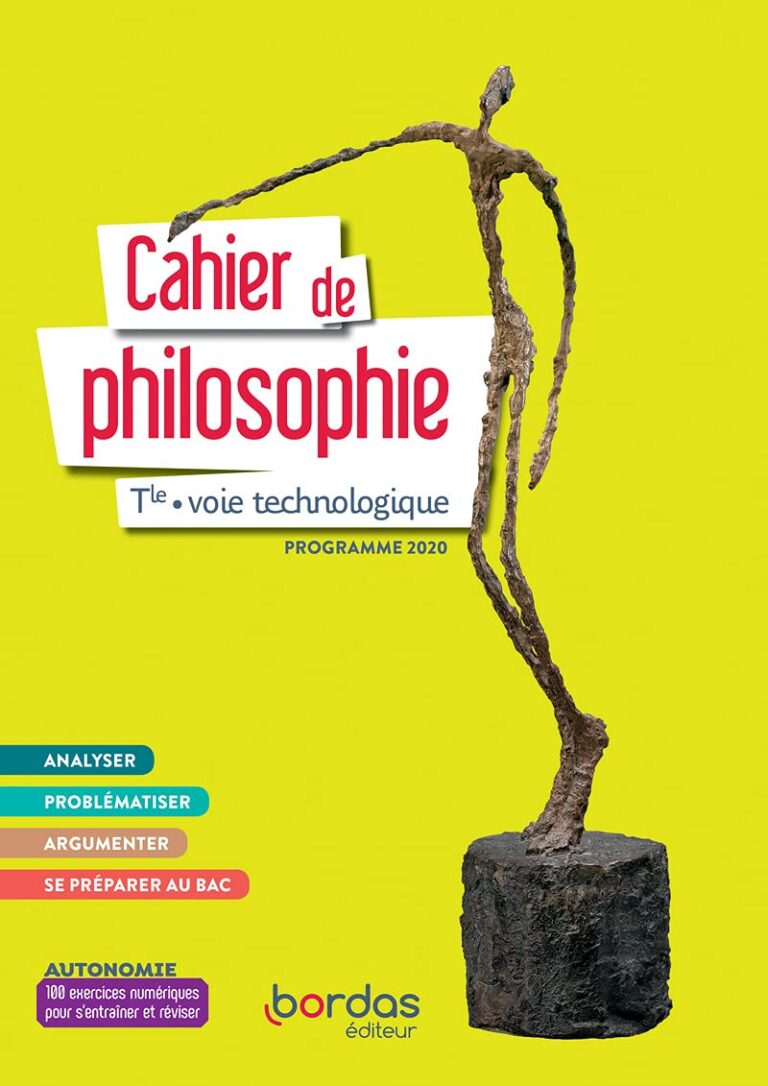 Le Meilleur Cahier de Philosophie Tle : Prêt à Booster Votre Réussite !