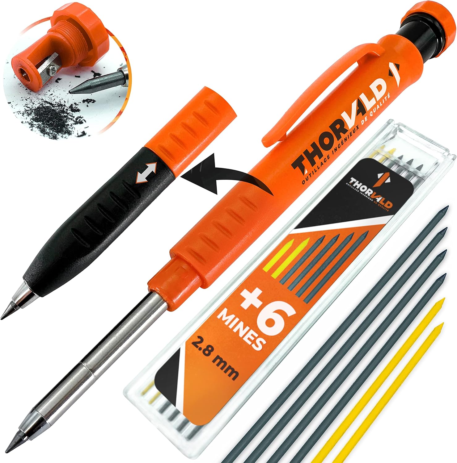 Le Meilleur Crayon Chantier : THORVALD PRO pour Tous vos Projets