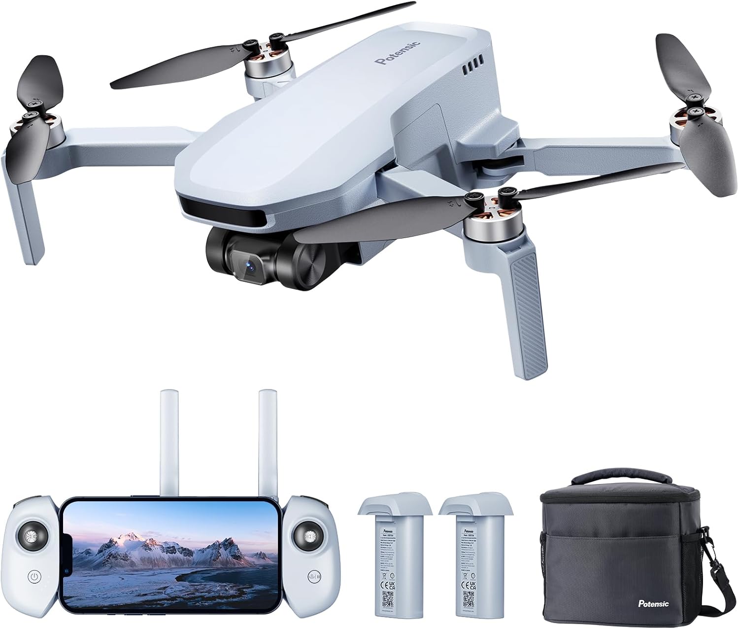 Le meilleur drone GPS 4K : Potensic ATOM SE Combo, plaisir garantit en vol !