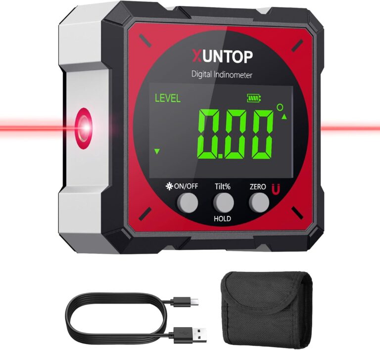 Le Meilleur Inclinomètre Numérique pour Pro : XUNTOP à la Pointe de la Précision !