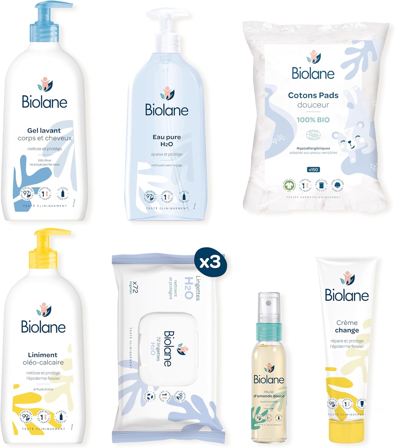 Le Meilleur Kit Naissance pour Bébé : 216 Lingettes + Essentials Douceur!