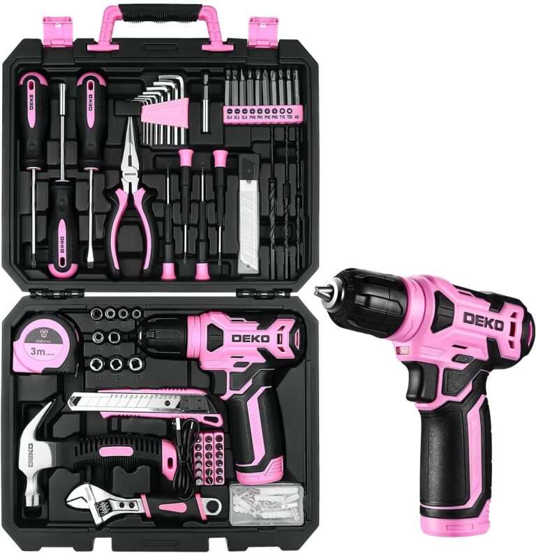 Le Meilleur Kit Outils Rose : La Caisse à Outils DEKO qui a tout pour plaire !