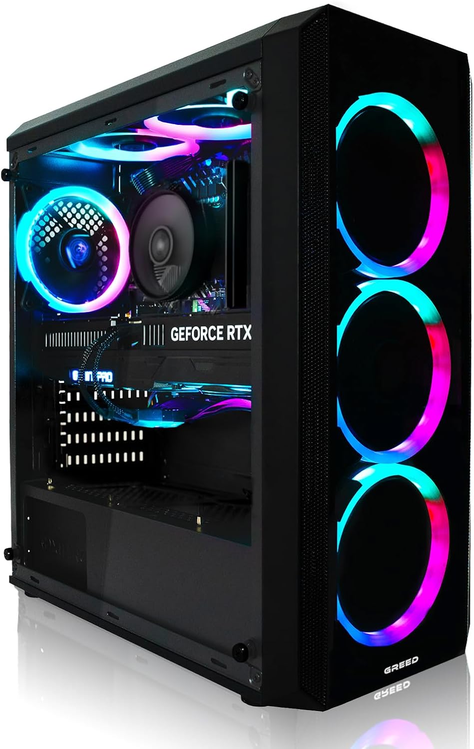 Le Meilleur PC Gamer 4K : Greed® MK2, Performance Éblouissante et RGB Décalé !