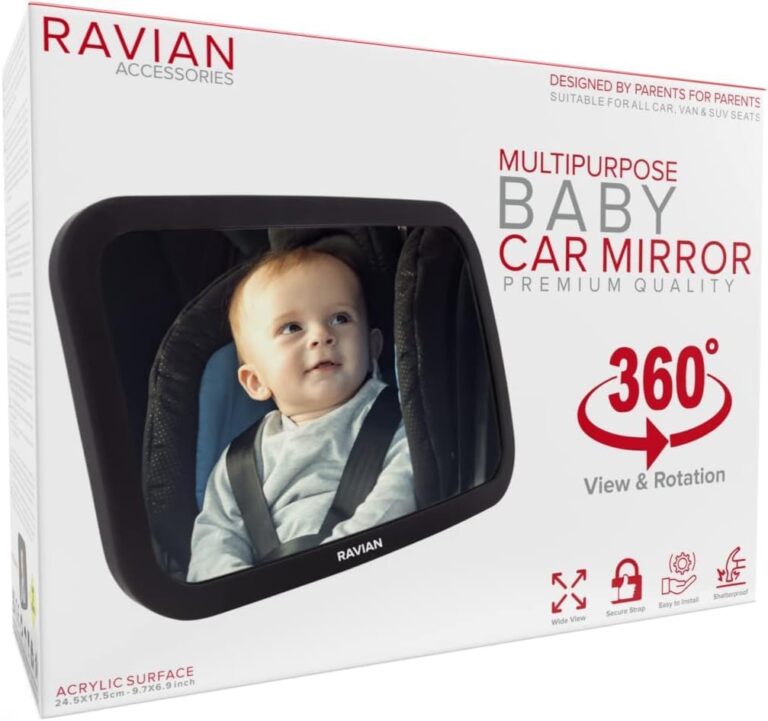 Le Meilleur Rétroviseur Auto : Surveillez Bébé en Toute Sécurité !