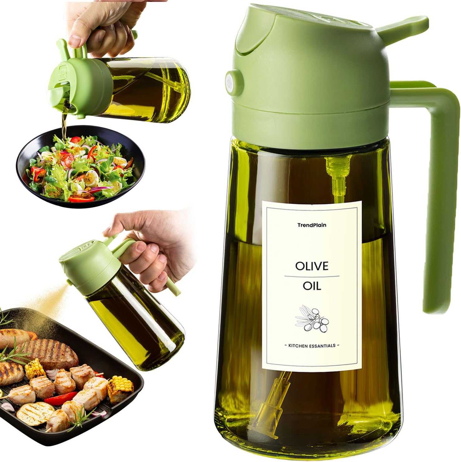 Le Meilleur Spray Huile Air Fryer : TrendPlain, Votre Allié Cuisine !