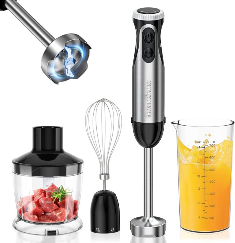 Le Mixeur Plongeant Bonsenkitchen : Le Must-Have pour des Soupe Parfaites!
