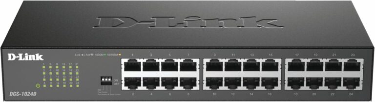 Le Switch D-Link DGS-1024D : Le Meilleur pour Réseaux Efficaces à la Maison et au Bureau !