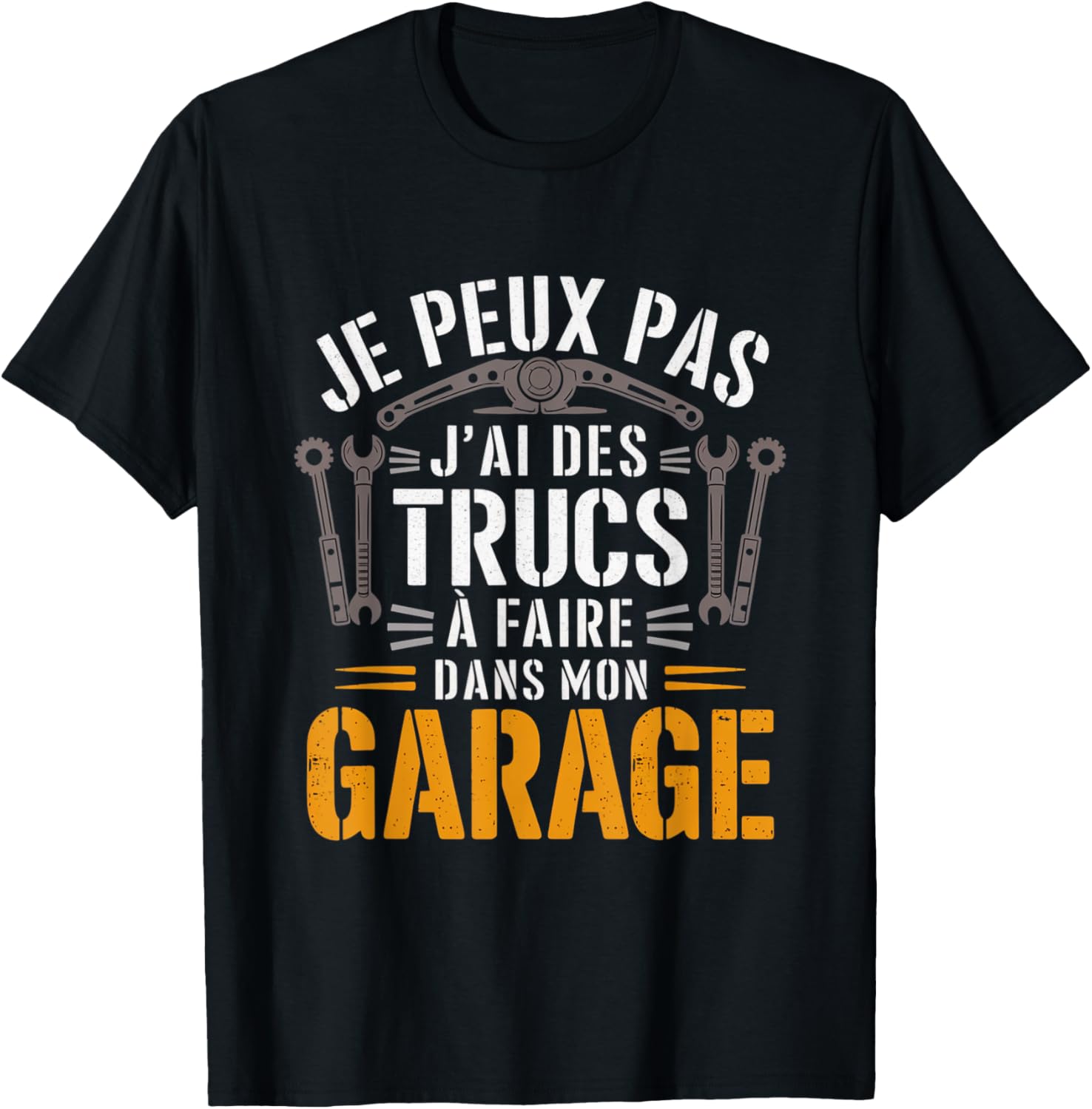 Le T-Shirt Parfait pour les Bricoleurs : « Je Peux Pas, J'ai Trucs À Faire »!
