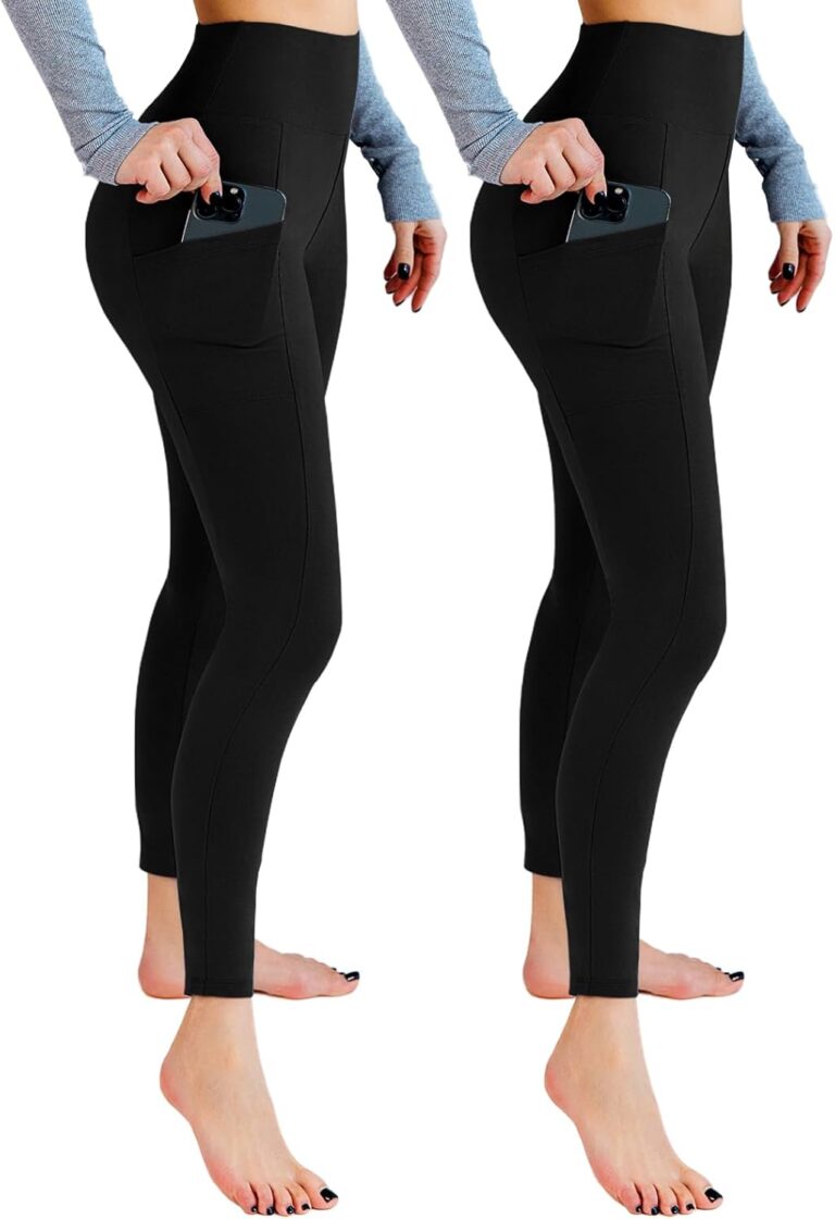 Leggings Opaques Parfaits : Le Duo Idéal pour Sport et Yoga!