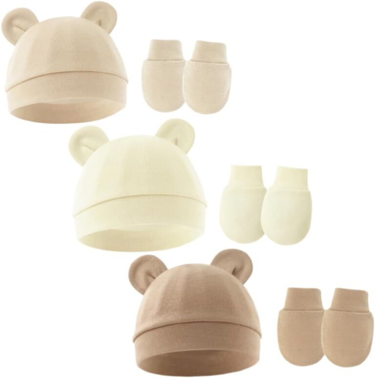 Les Meilleures Tenues Bonnets et Moufles pour Bébé : Douceur et Style de 0 à 6 Mois!