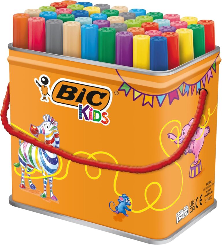 Les Meilleurs Feutres à Colorier pour Enfants : BIC Visacolor XL en Pot de 48!