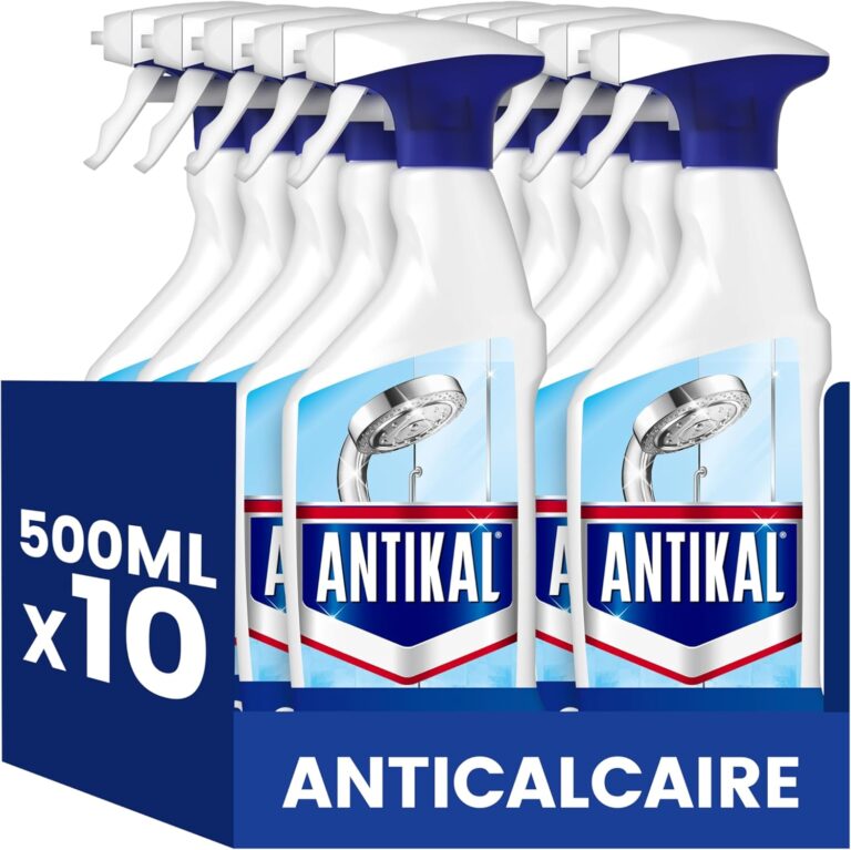 Éliminez le Calcaire avec Antikal : 10 Cans de Fraîcheur Sans Gouttes !