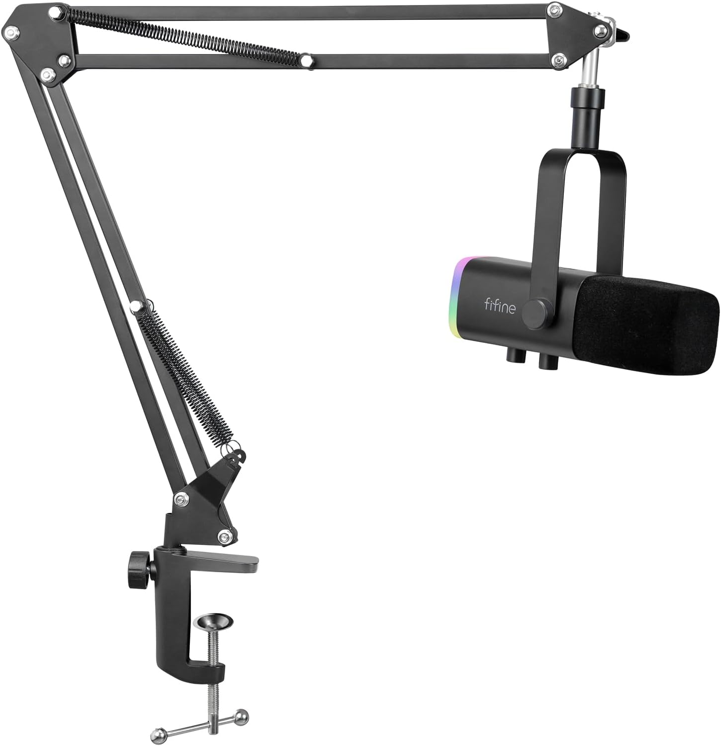Micro FIFINE : Le Meilleur Micro Dynamique RGB pour Gamers et Podcasters!