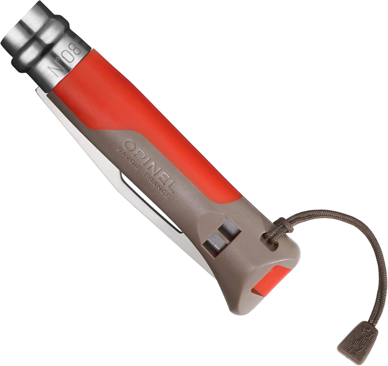 Opinel N°08 : Le Couteau Multifonction Indispensable pour les Aventures en Plein Air !