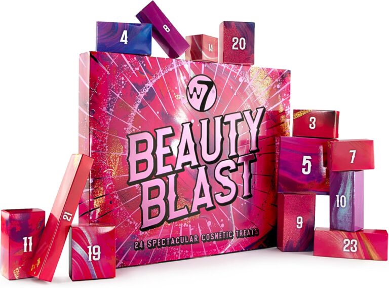 Top 24 Surprises Beauté : Le Calendrier de l'Avent W7 à Ne Pas Manquer !