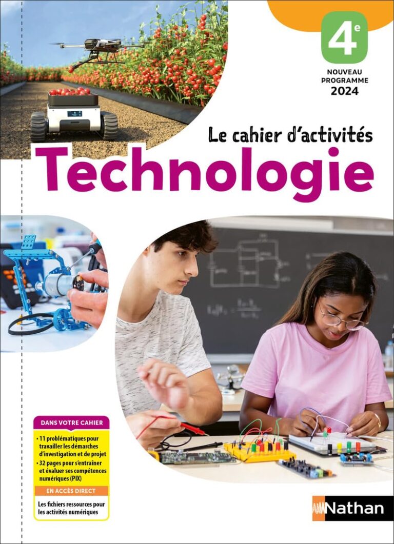 Top 5 Cahiers d'Activités en Technologie pour les 4ème : Le Guide Ultime!