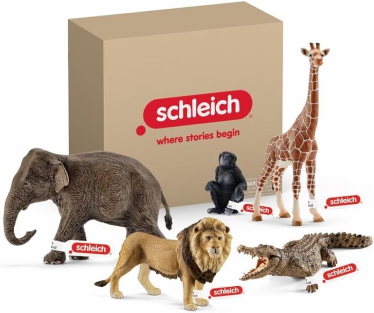 Top 5 Figurines Animaux Sauvages : Le Coffret Schleich Qui Fait Rugir de Plaisir!