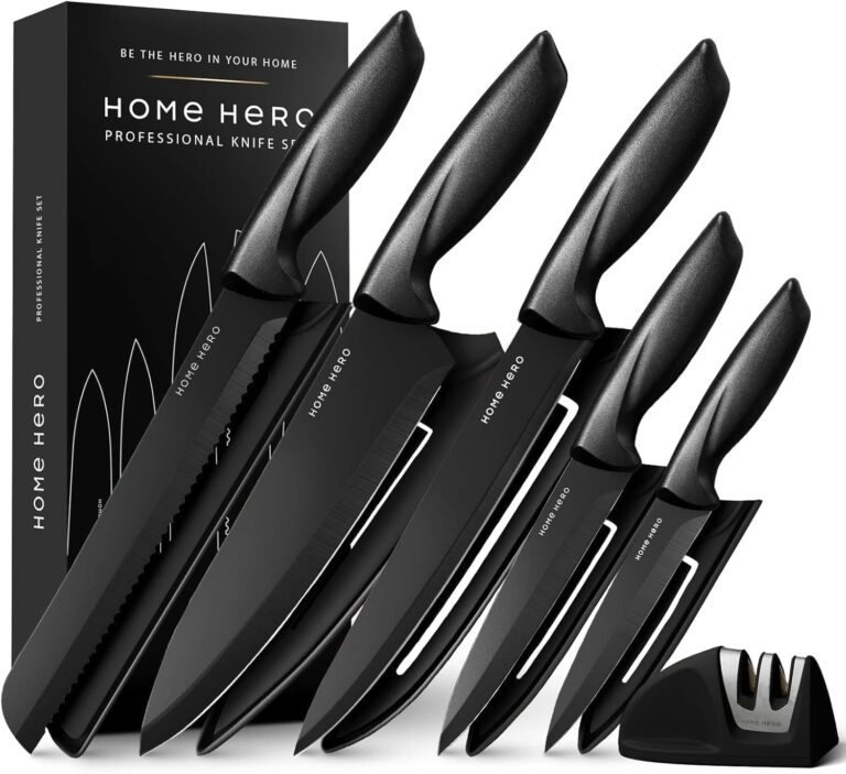 Trancher Comme un Pro : L'Ensemble de Couteaux Home Hero à Ne Pas Manquer!