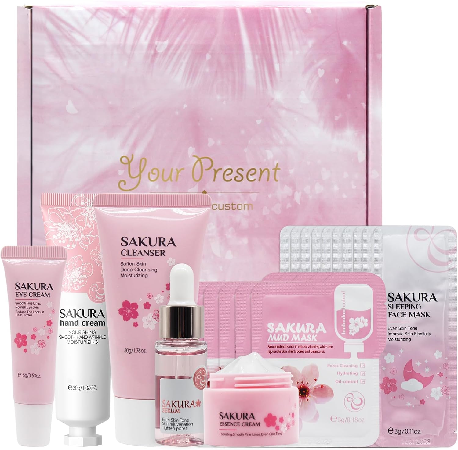 20 Pièces de Bonheur : Le Coffret Ultime de Soins pour une Peau Éclatante !