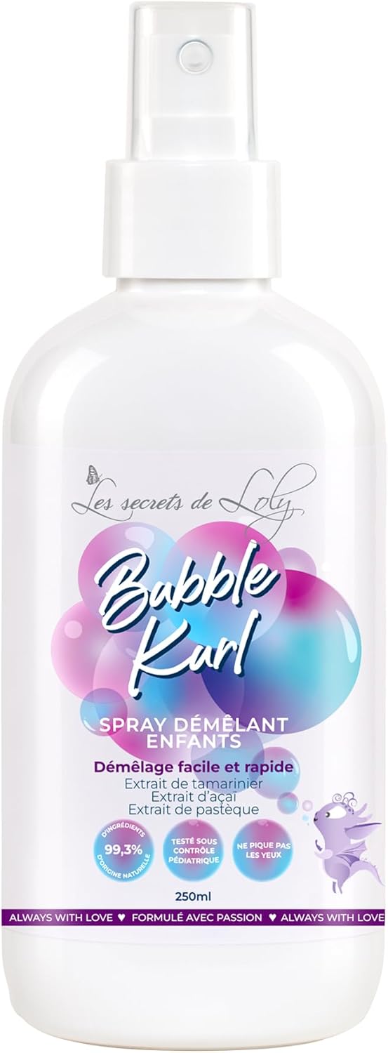 Adieu les nœuds : Le Spray Démêlant Les Secrets De Loly pour des Cheveux d’Enfant en Santé !