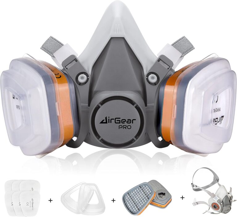 AirGearPro M-500 : Le Meilleur Masque Anti-Dust et Anti-Gaz pour Vos Projets DIY!