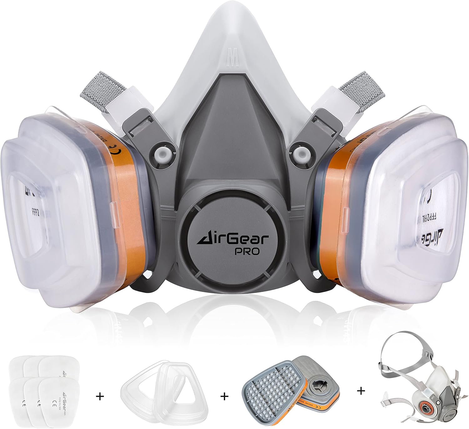 AirGearPro M-500 : Le Meilleur Masque Anti-Dust et Anti-Gaz pour Vos Projets DIY!