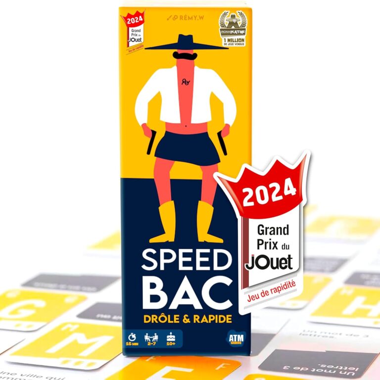ATM Gaming Speedbac : Le Must-Play de 2024 pour des Soirées Épiques en Famille!