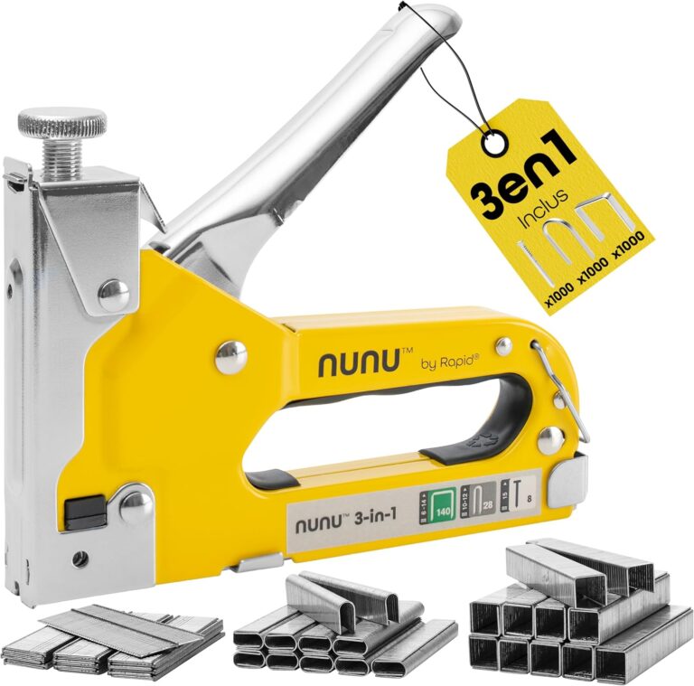 Boostez Vos Bricolages : L’Agrafeuse 3-en-1 Rapid NUNU, La Meilleure Allie de Votre Créativité!