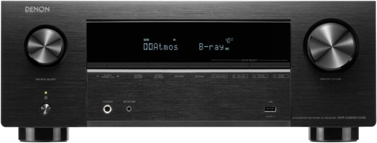 Boostez Votre Home Cinéma : Le Denon AVR-X2800H au Top de la Technologie 8K!