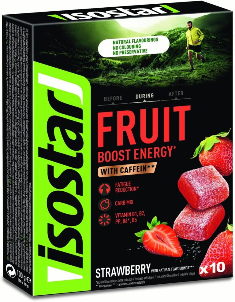 Boostez Votre Énergie : Isostar Pâtes de Fruits Fraise, Sans Bullshit!