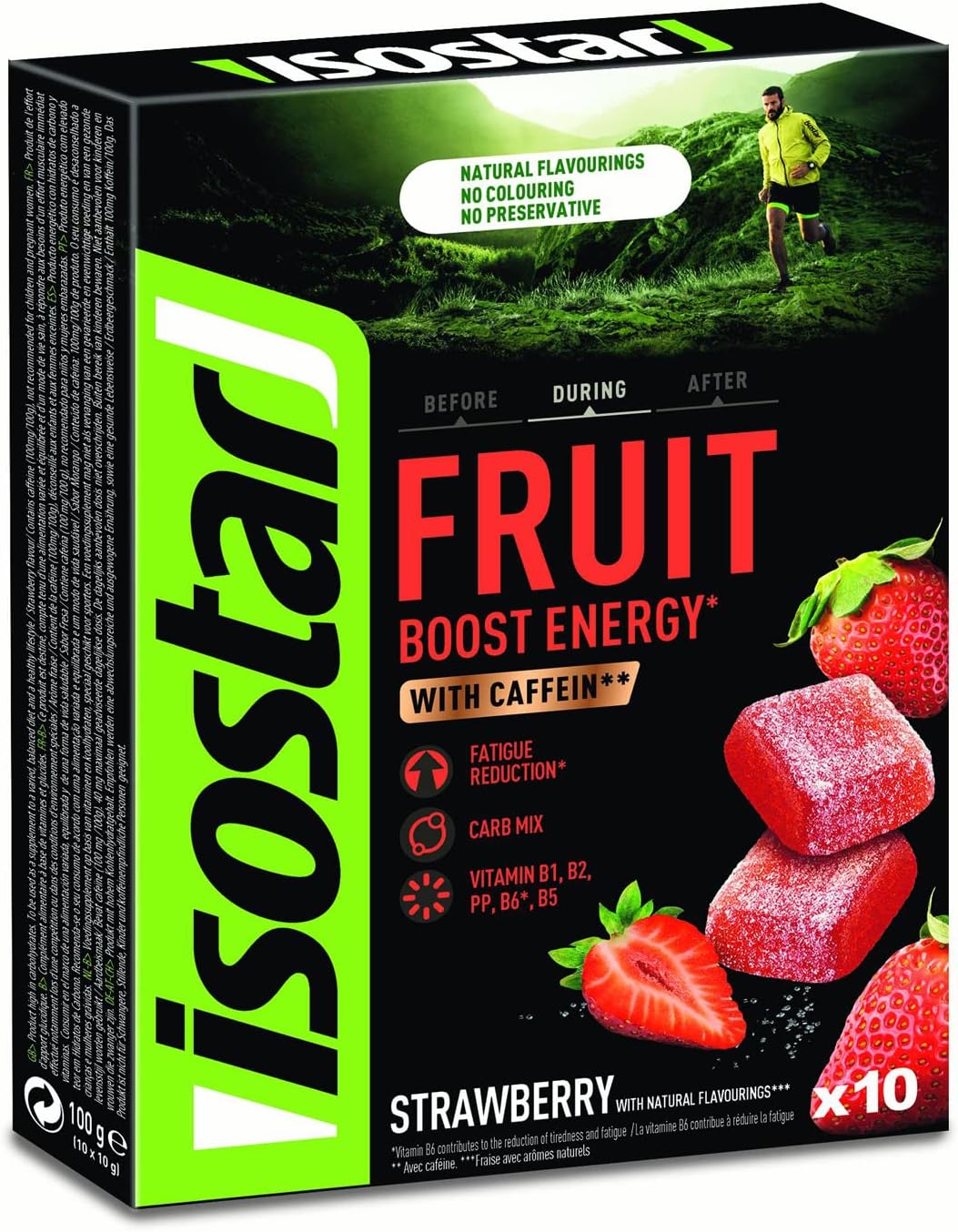 Boostez Votre Énergie : Isostar Pâtes de Fruits Fraise, Sans Bullshit!