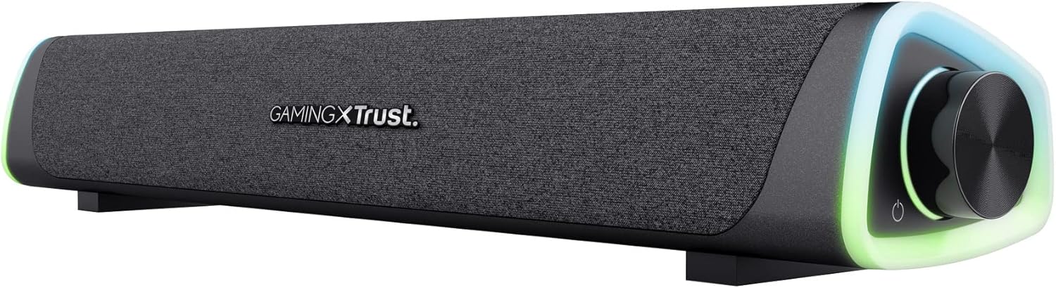 Boostez Votre Son avec le Trust Gaming GXT 620 : La Barre de Son RGB Incontournable !