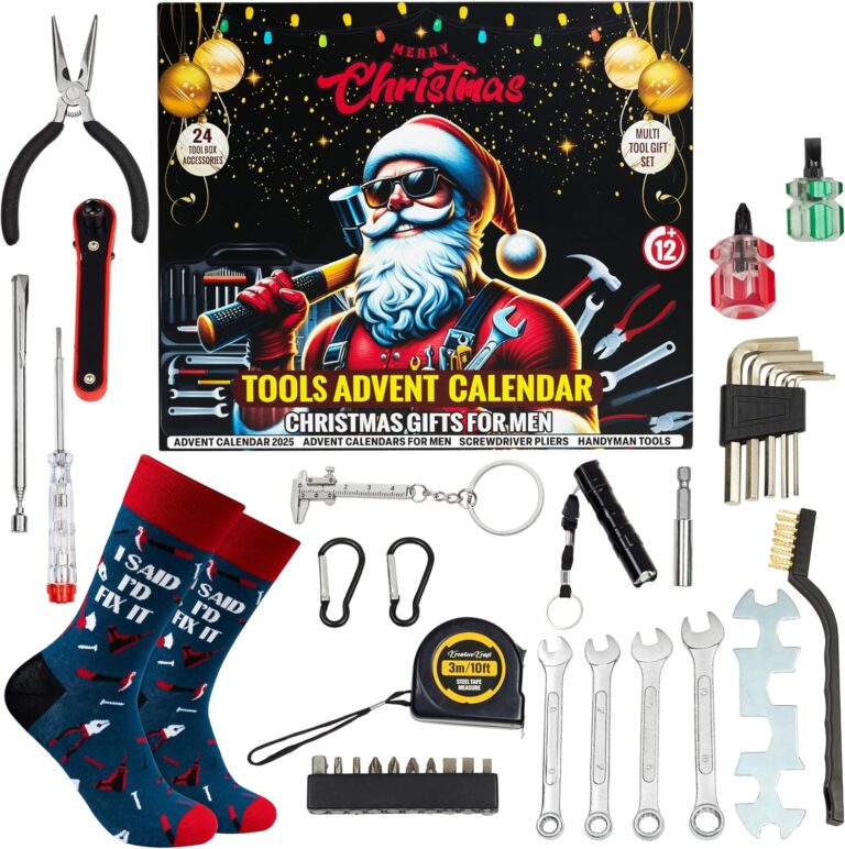 Calendrier de l'Avent 2025 : Le Meilleur Kit Outils pour Hommes à Découvrir !